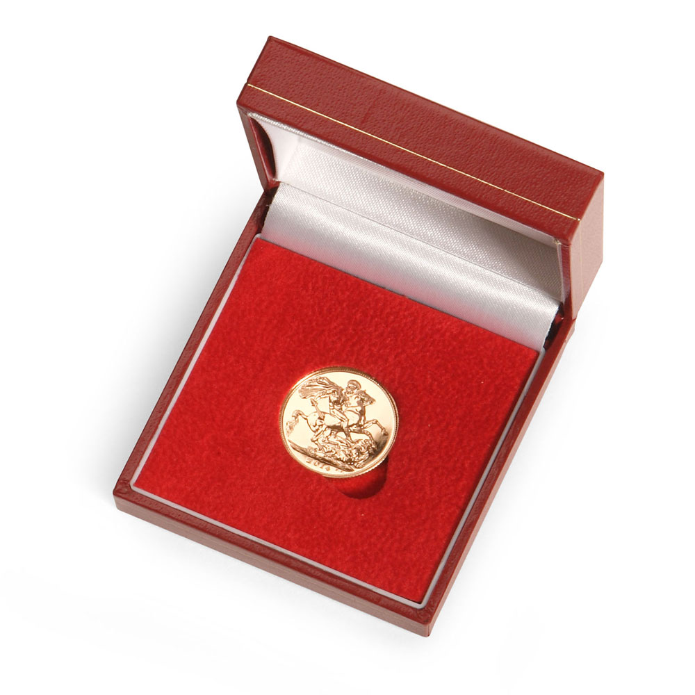 2014 Gold Sovereign with Luxury Presentation Box
