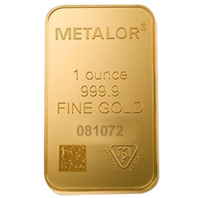 1oz Gold Bar | Metalor