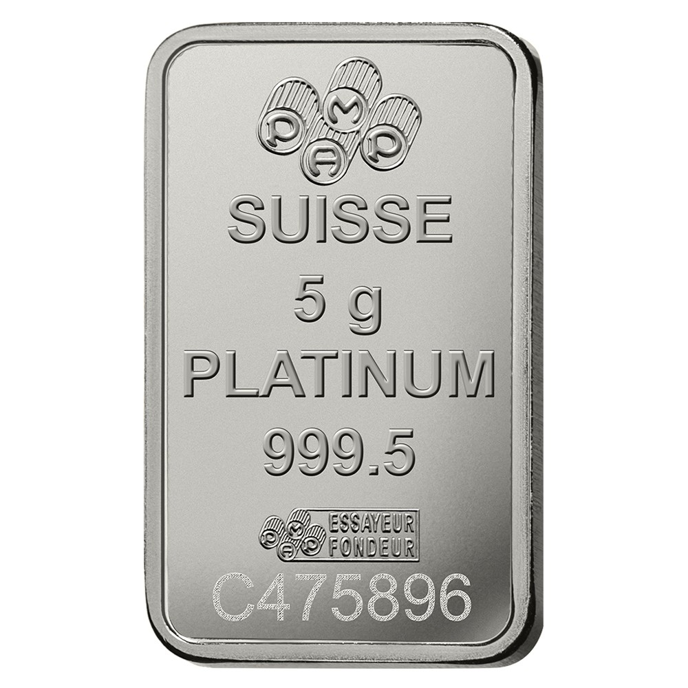 5g Fortuna Platinum Bar | PAMP Suisse