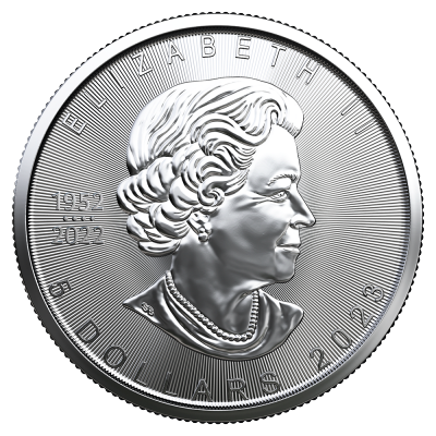 2023 1oz Canadian Maple Leaf Silver Coin