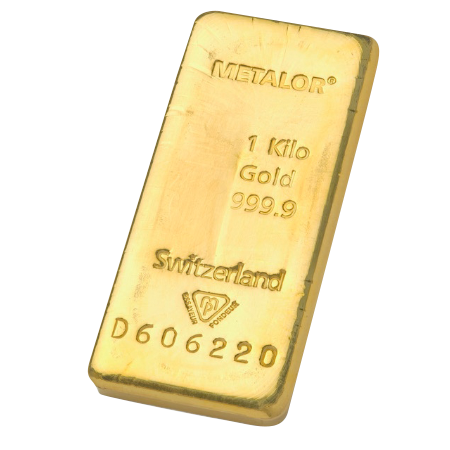 1kg Gold Bar | Metalor