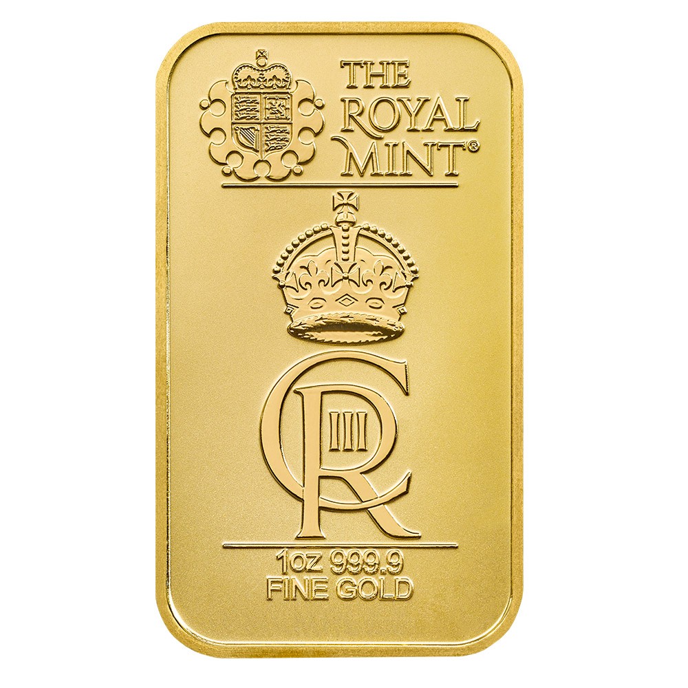 1oz The Royal Celebration Gold Bar In Blister Pack | The Royal Mint