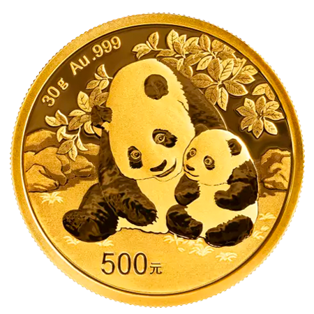 2024 30g Gold Panda Coin | China Mint