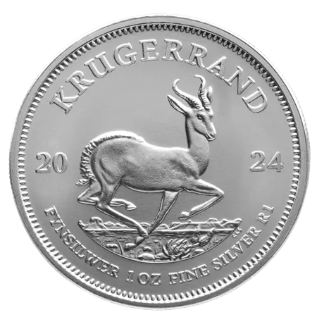 2024 1oz Silver Krugerrand Coin | South African Mint