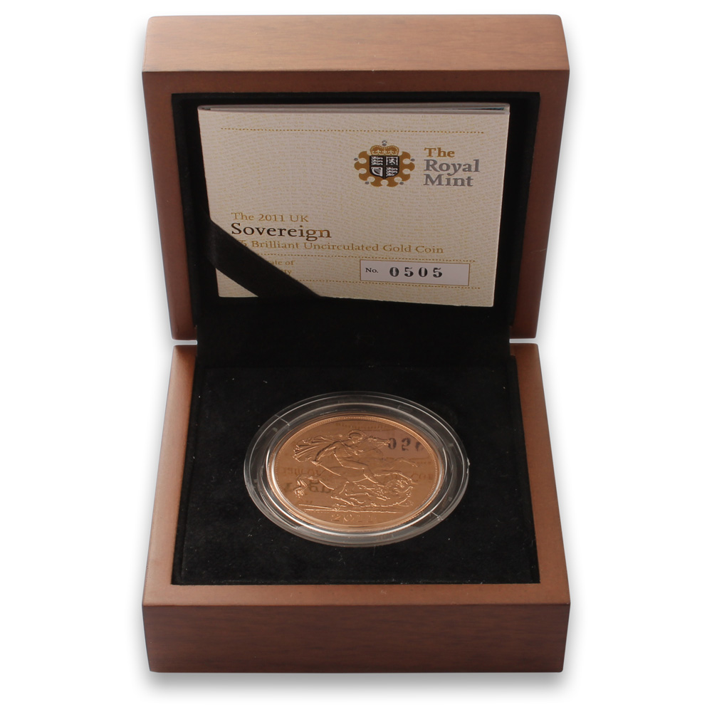 2011 Five Pound Gold Coin (Brilliant Uncirculated)