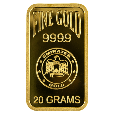 20g Gold Bar - Emirates Gold Blister Pack
