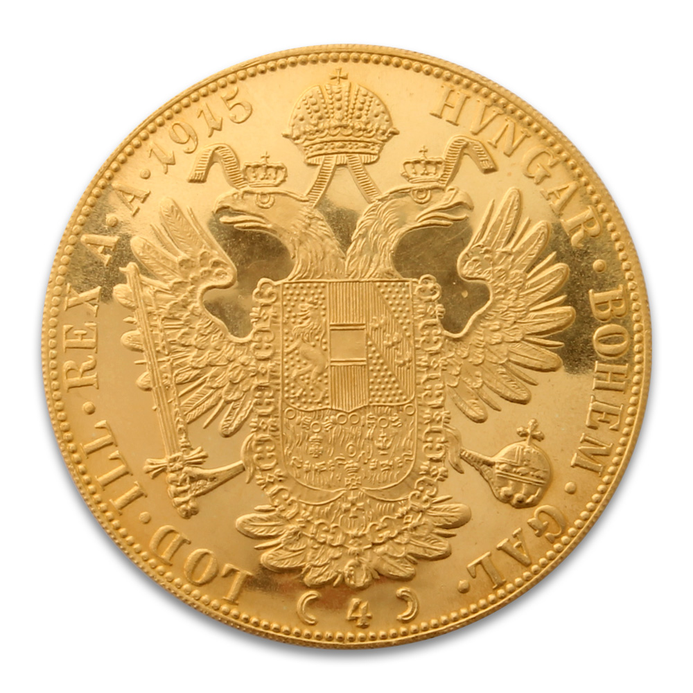 Austrian Four Ducat Gold Coin
