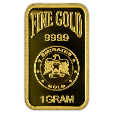 1g Gold Bar - Emirates Gold Blister Pack