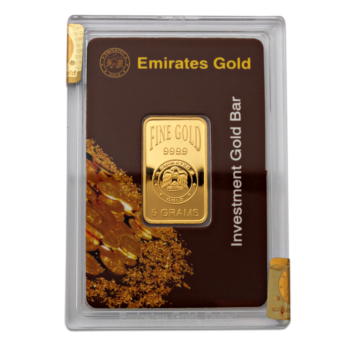 5g Gold Bar - Emirates Gold Boxed Certified
