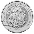 2023 2oz Tudor Beasts Bull of Clarence Silver Coin | The Royal Mint 