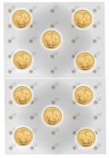2012 Gold Britannia Discount 10x Multi-Pack