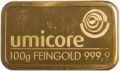 100 gram Fine Gold Bar