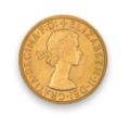Gold Sovereign Coin (Queen Elizabeth II Pre Decimal)