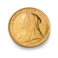 Half Sovereign (Queen Victoria Veiled Head)