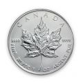 Canadian Maple Leaf One Ounce Silver Coin