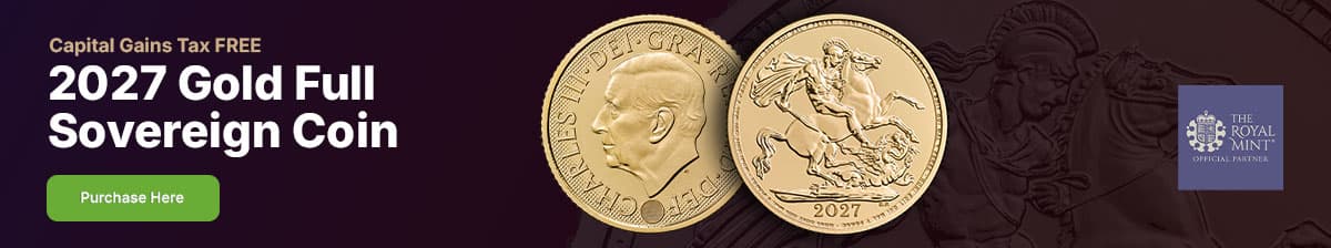 2027 Capital Gains Tax Free Gold and Silver Coins