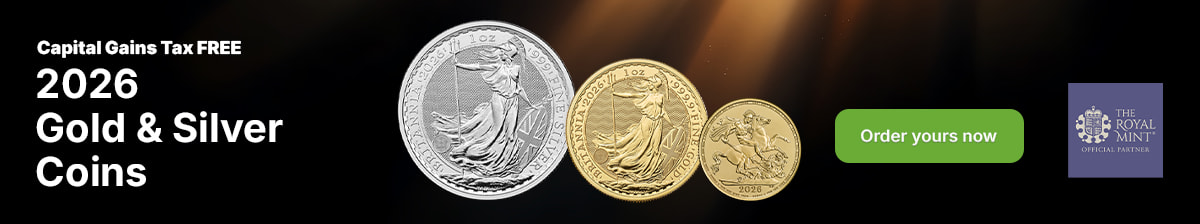 2026 Capital Gains Tax Free Gold and Silver Coins