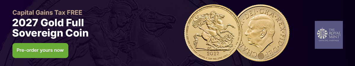 2027 Capital Gains Tax Free Gold and Silver Coins