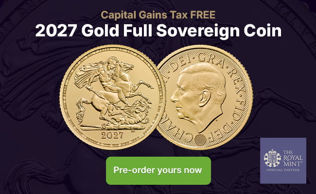 2027 Capital Gains Tax Free Gold and Silver Coins
