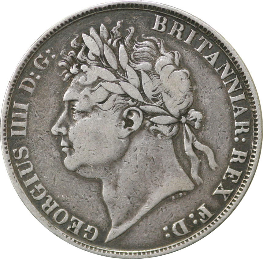 George IV Silver Crown