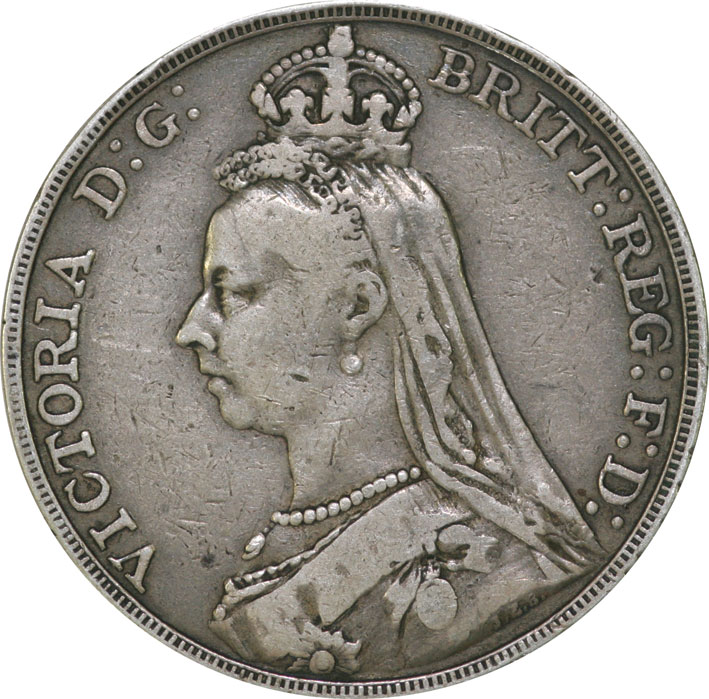 Victoria Jubilee Head Silver Crown