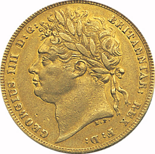 George IV Gold Sovereign (1821 - 1825)