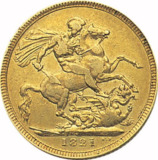 George IV Gold Sovereign (1821 - 1825)