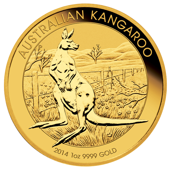 2014 1oz Australian Nugget Gold Coin