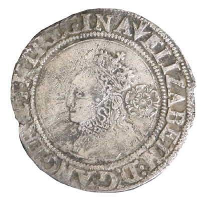 Elizabeth I Silver Sixpence