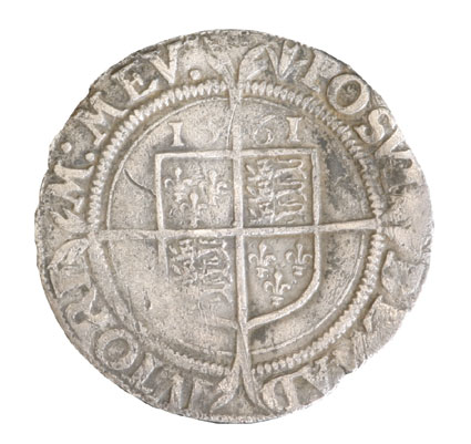 Elizabeth I Silver Sixpence