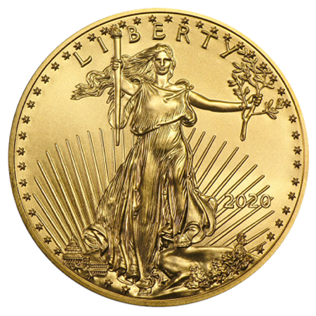 2020 1/4 oz Eagle Gold Coin (America)