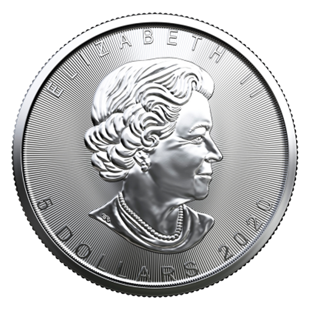 2020 1oz Canadian Maple Leaf Silver Coin