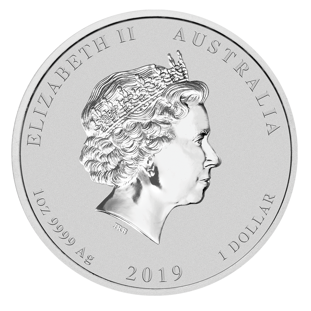 2019 Lunar Pig 1oz Silver Coin - Perth Mint