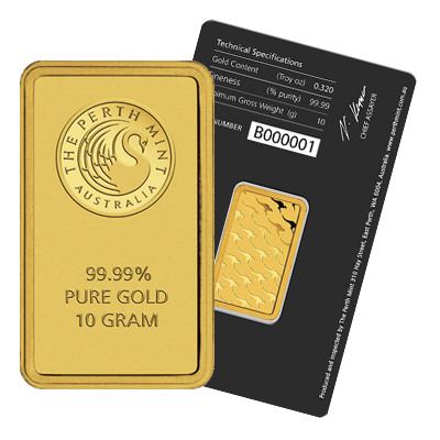 10g Gold Bar | Perth Mint