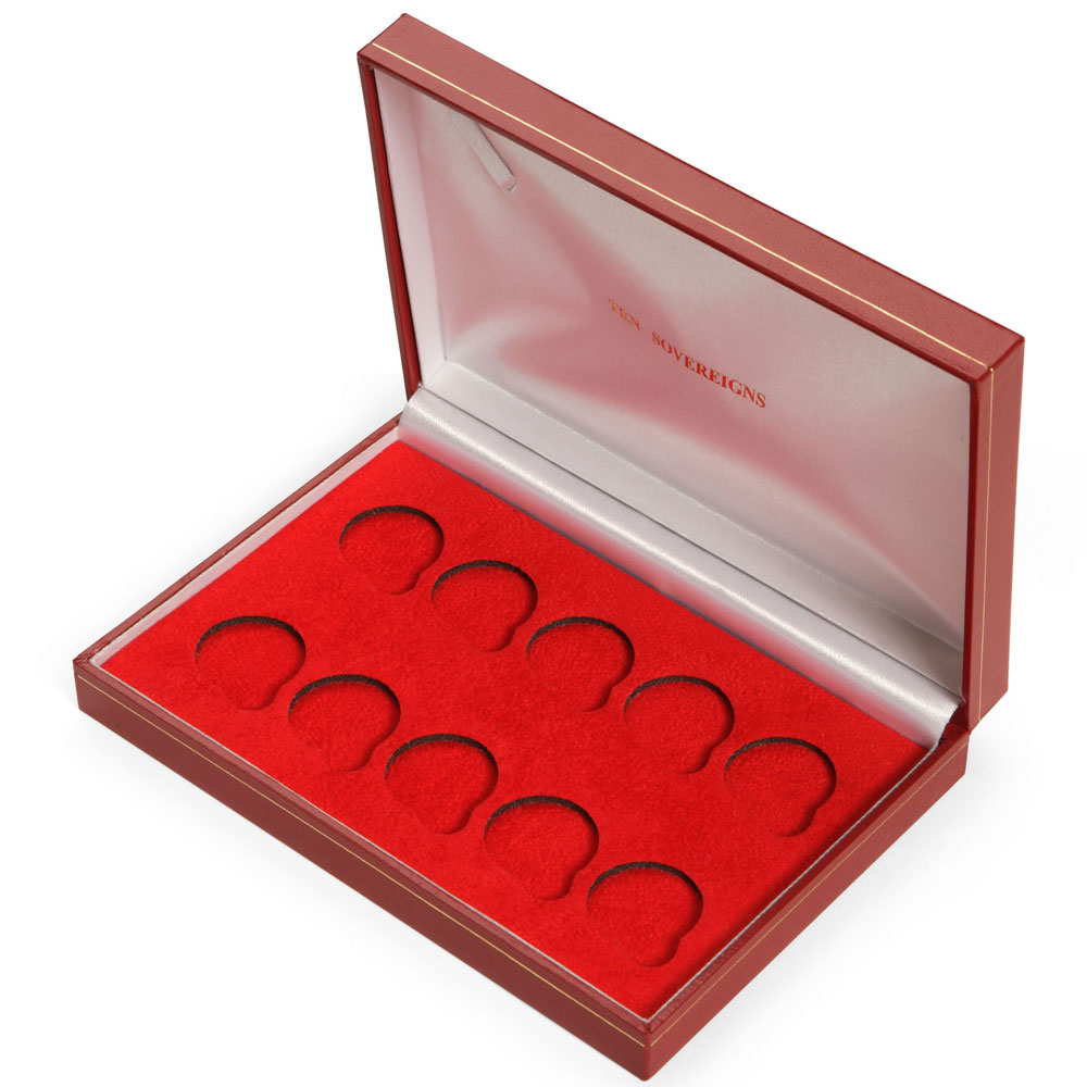 Luxury Gold Sovereign Presentation Box