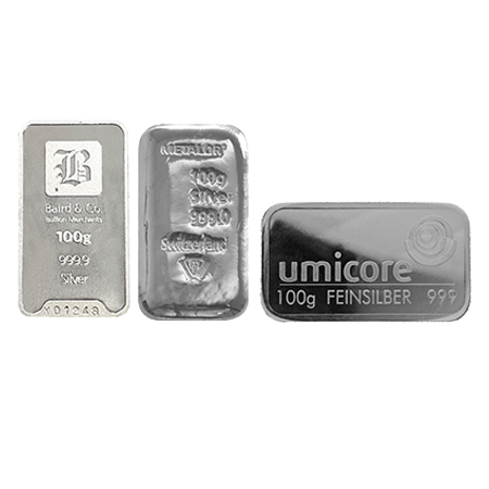 100g Silver Bar | Investment Market