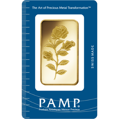 100g Gold Bar | PAMP Rosa