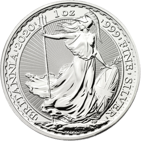 2020 1oz Silver Britannia Coin