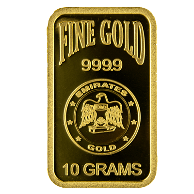 10g Gold Bar - Emirates Gold Blister Pack