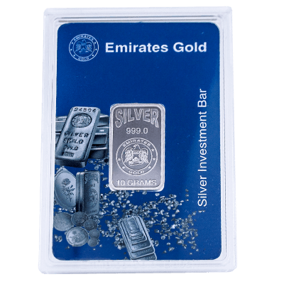 Emirates 10 gram Boxed Silver Bar