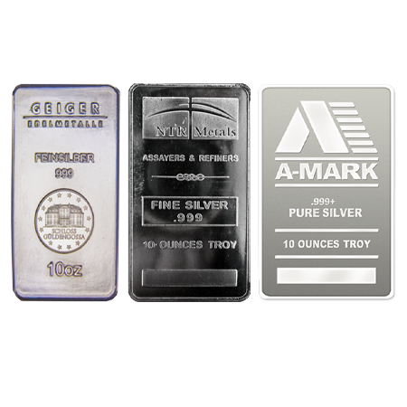 10oz Silver Bar - Investment Market