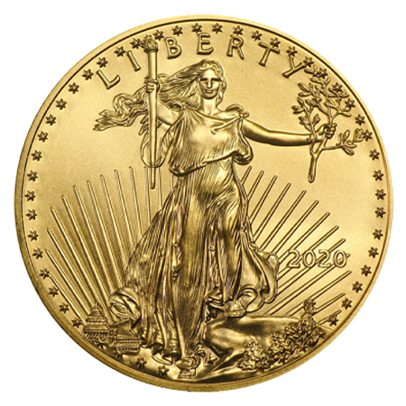 2020 1/10 oz American Eagle Gold Coin (America)