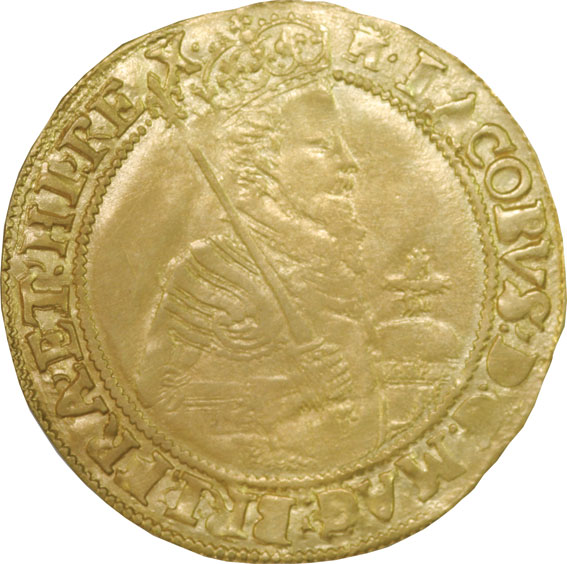 James I Gold Unite with Tower Mintmark