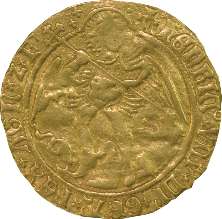 Henry VIII Gold Angel