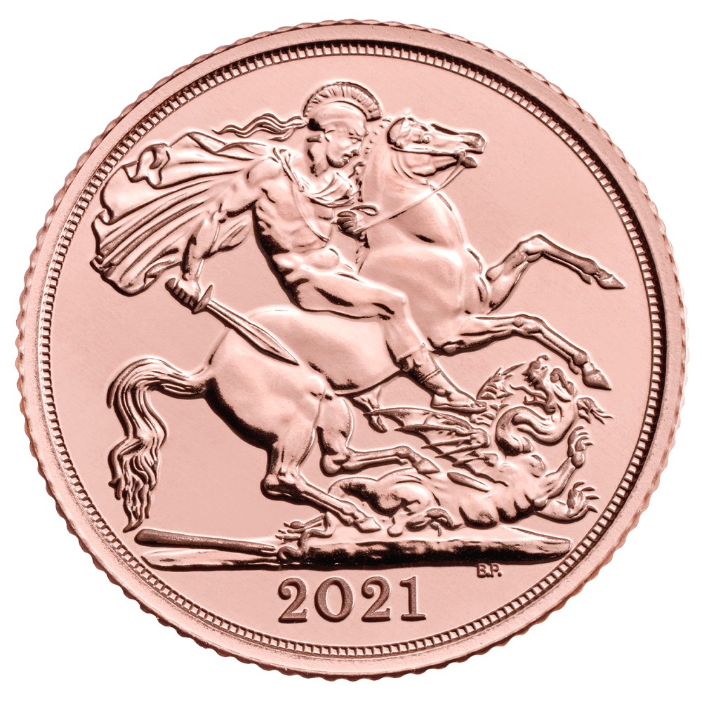 2021 Gold Half Sovereign Coin | The Royal Mint