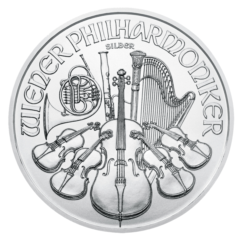 2020 1oz Philharmonic Silver Coin (Austria)