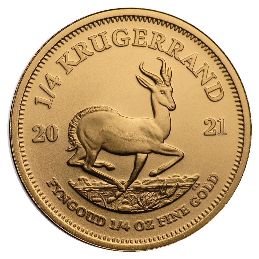 2021 1/4oz Gold Krugerrand Coin | South African Mint