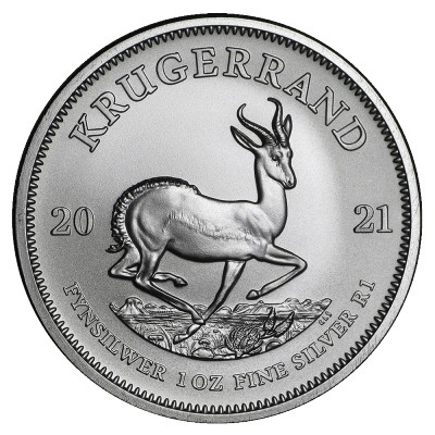 2021 1oz Silver Krugerrand | South African Mint