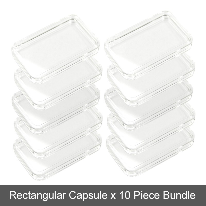 Rectangular Capsule x 10 Piece Bundle