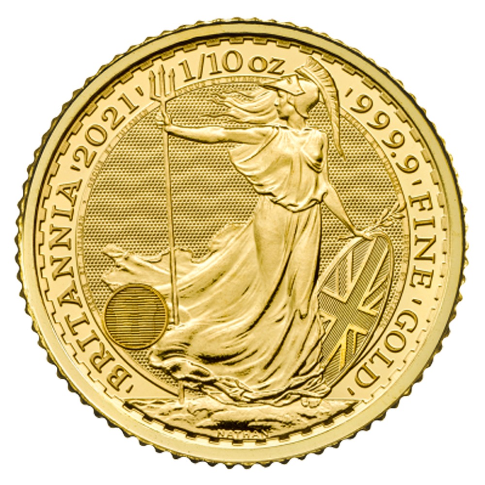2021 1/10oz Britannia Gold Coin